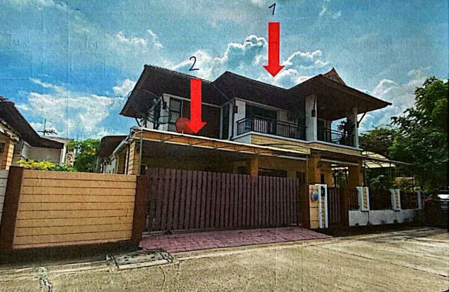 ขายทอดตลาด ที่ดินพร้อมสิ่งปลูกสร้าง ต.หนองปรือ อ.บางละมุง จ.ชลบุรี