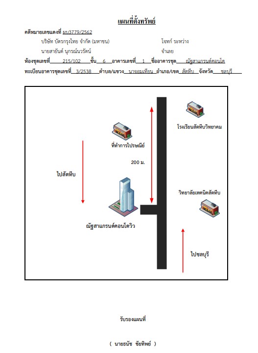 แผนที่ประกอบทรัพย์ 1