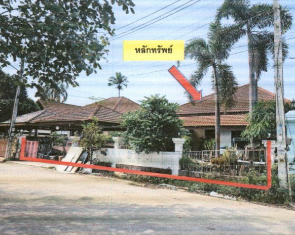 ขายทอดตลาด ที่ดินพร้อมสิ่งปลูกสร้าง ต.หนองปรือ อ.บางละมุง จ.ชลบุรี