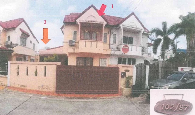 ขายทอดตลาด ที่ดินพร้อมสิ่งปลูกสร้าง ต.หนองปรือ อ.บางละมุง จ.ชลบุรี
