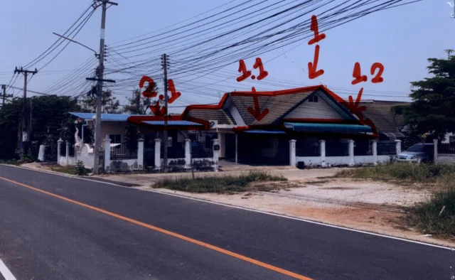 ขายทอดตลาด ที่ดินพร้อมสิ่งปลูกสร้าง ต.มะเขือแจ้ อ.เมืองลำพูน จ.ลำพูน