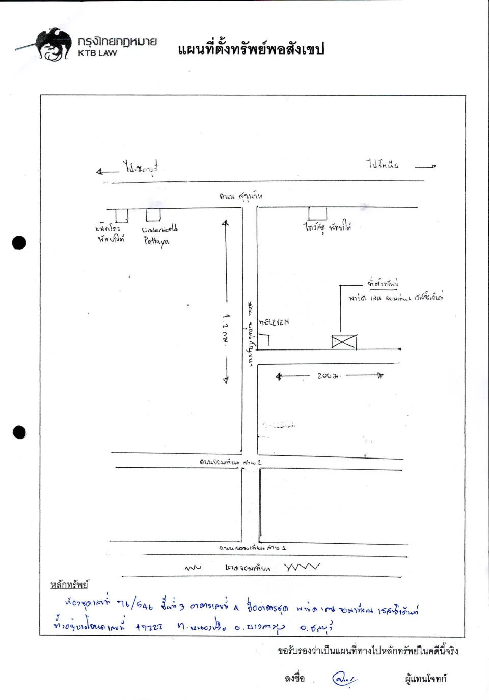 แผนที่ประกอบทรัพย์ 1