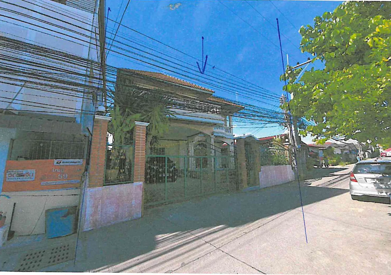 ขายทอดตลาด ที่ดินพร้อมสิ่งปลูกสร้าง ต.หนองปรือ อ.บางละมุง จ.ชลบุรี