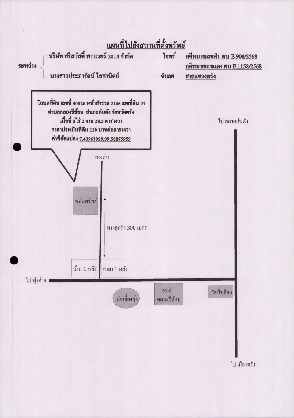 แผนที่ประกอบทรัพย์ 1