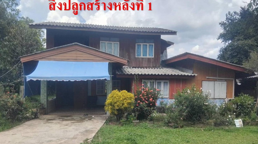 ขายทอดตลาด ที่ดินพร้อมสิ่งปลูกสร้าง ต.ทรายขาว อ.พาน จ.เชียงราย