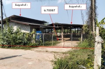 ขายทอดตลาด ที่ดินพร้อมสิ่งปลูกสร้าง ต.ป่าหุ่ง อ.พาน จ.เชียงราย