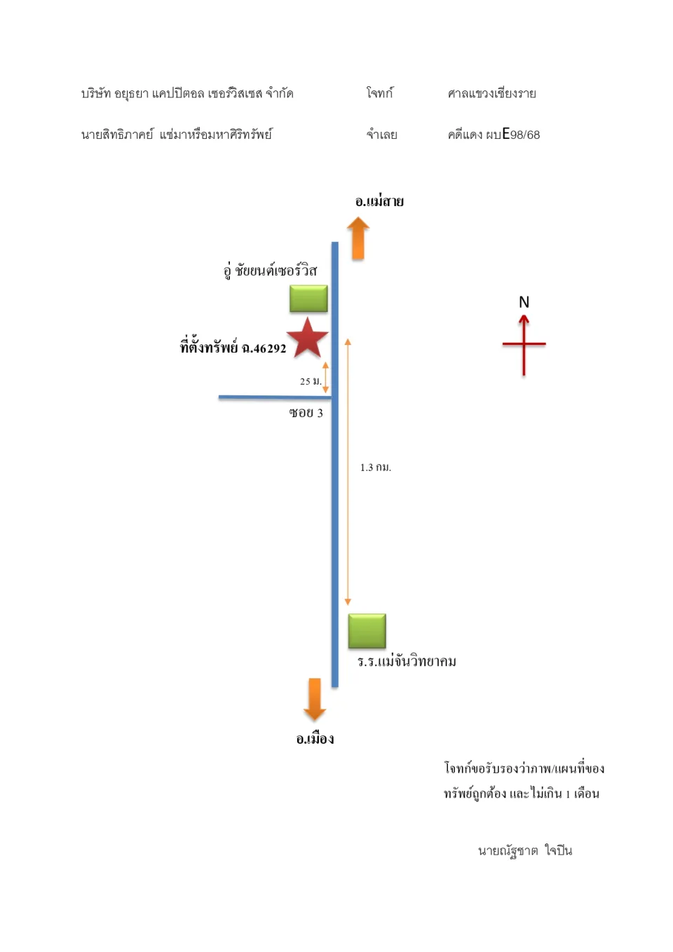 แผนที่ประกอบทรัพย์ 1