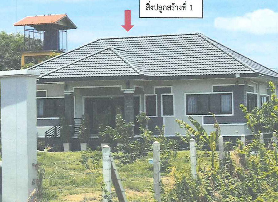 ขายทอดตลาด ที่ดินพร้อมสิ่งปลูกสร้าง ต.ดอนกำ อ.สรรคบุรี จ.ชัยนาท