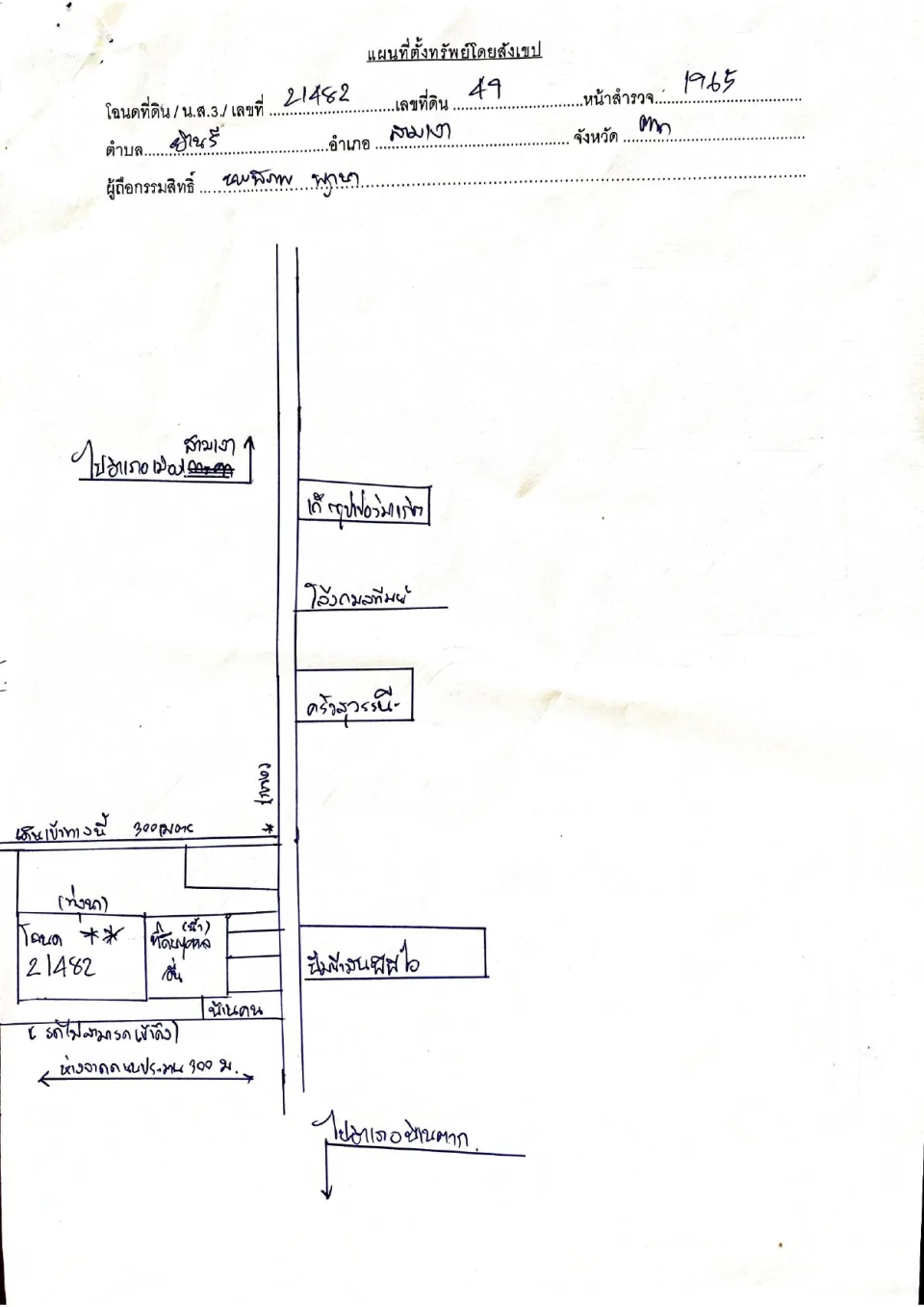 แผนที่ประกอบทรัพย์ 1