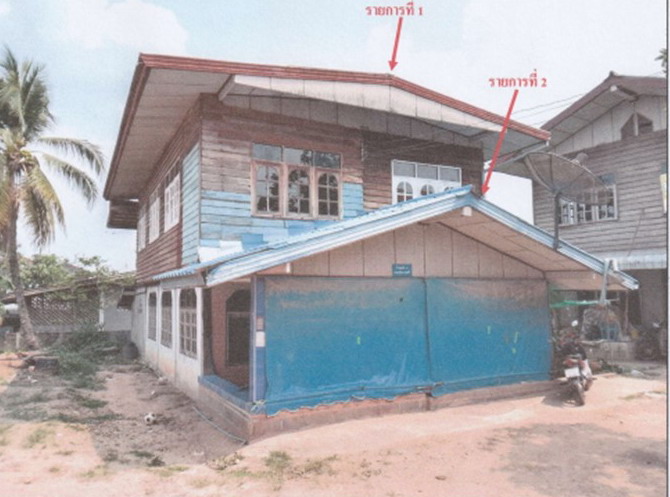 ขายทอดตลาด ที่ดินพร้อมสิ่งปลูกสร้าง ต.นาคำ อ.ศรีสงคราม จ.นครพนม