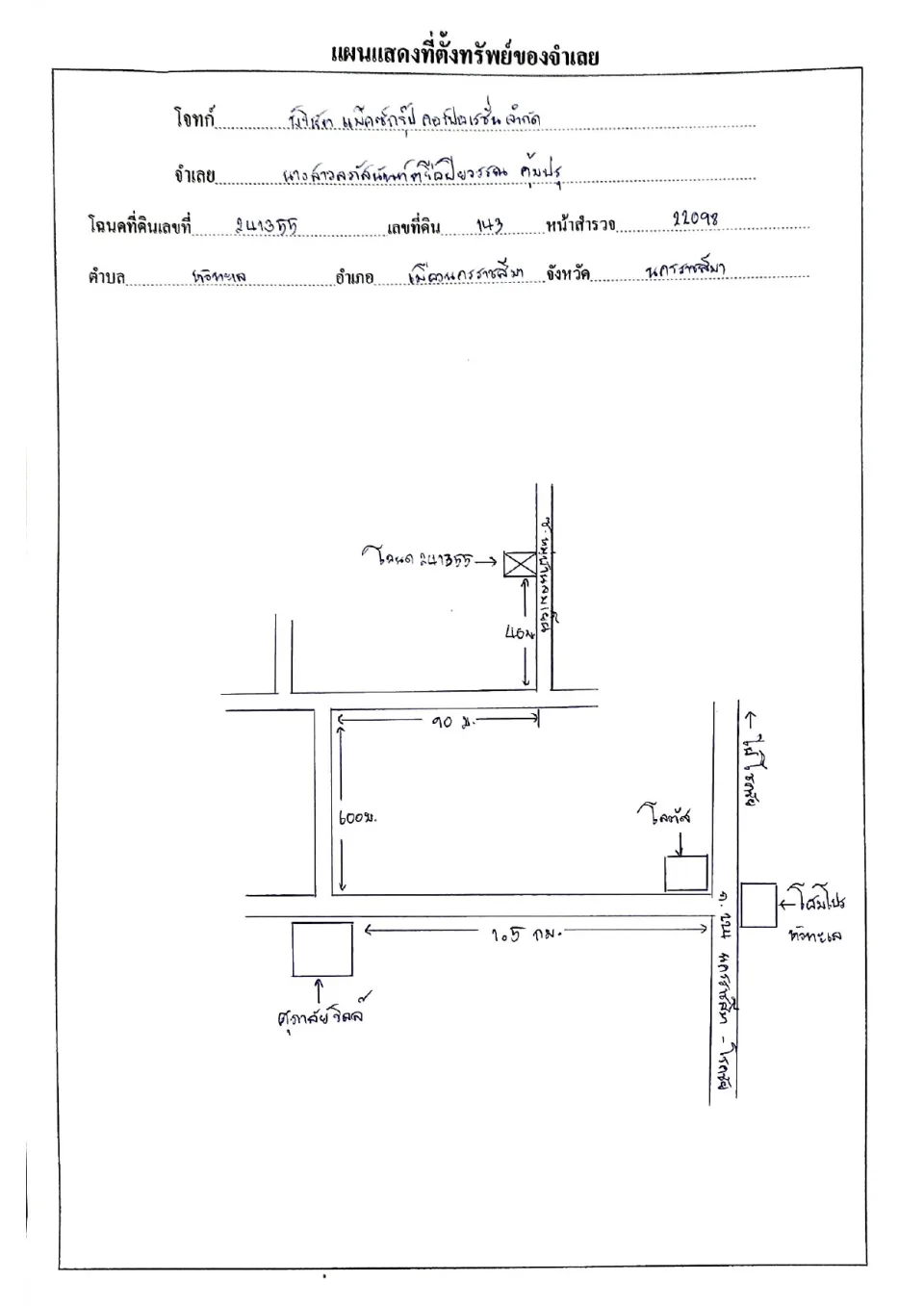 แผนที่ประกอบทรัพย์ 1