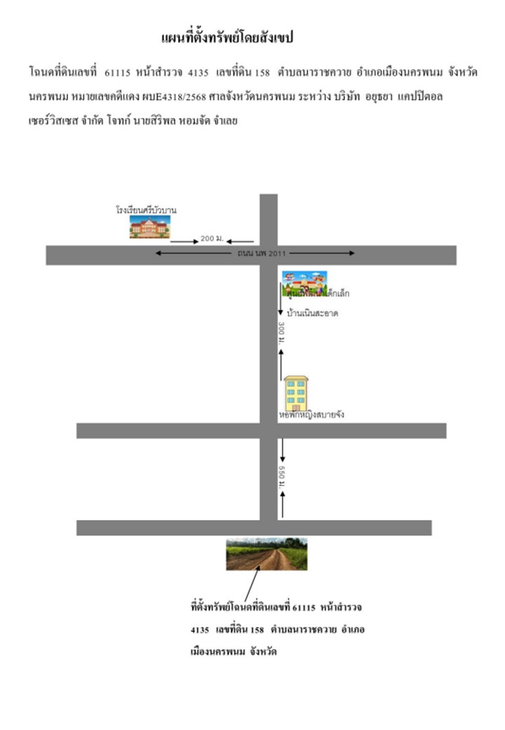แผนที่ประกอบทรัพย์ 1