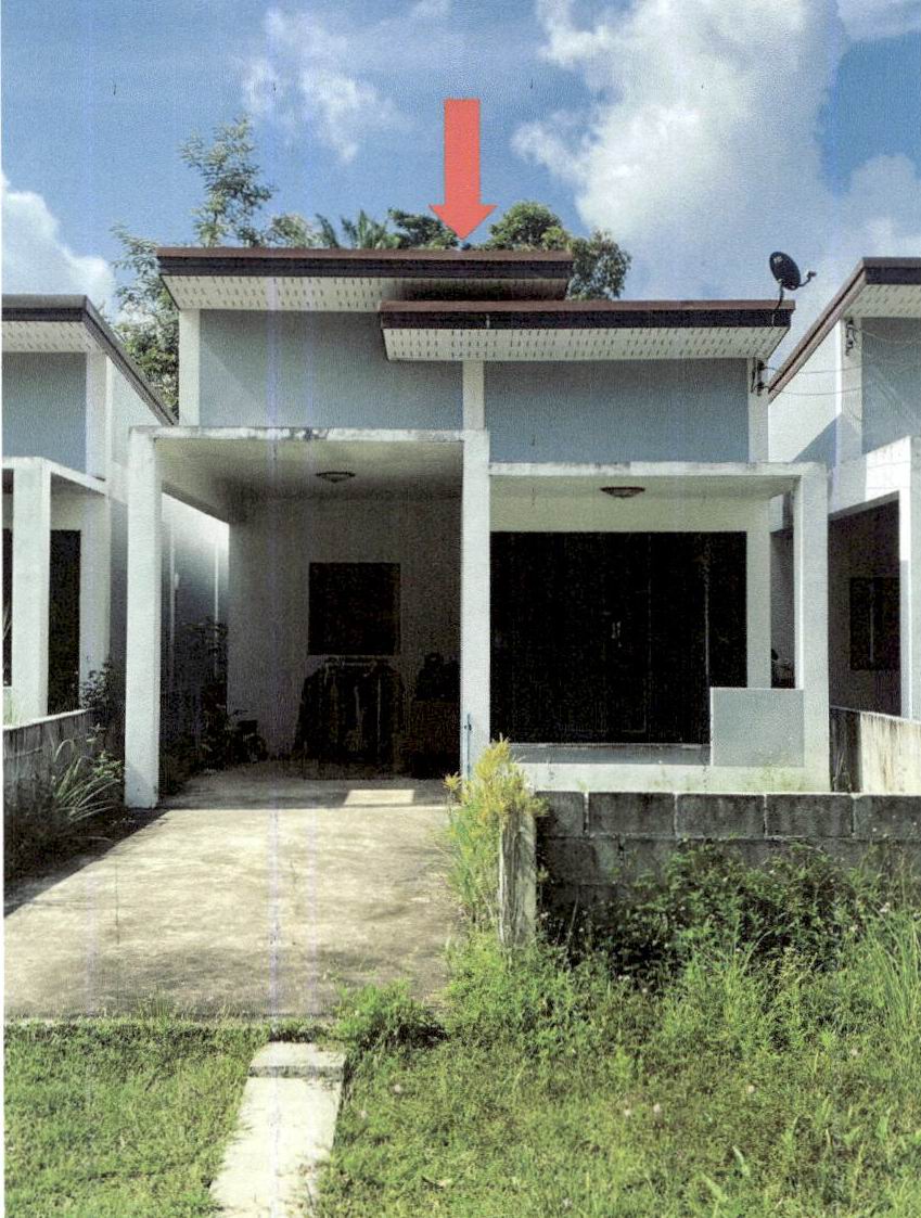 ขายทอดตลาด ที่ดินพร้อมสิ่งปลูกสร้าง ต.คลองท่อมใต้ อ.คลองท่อม จ.กระบี่