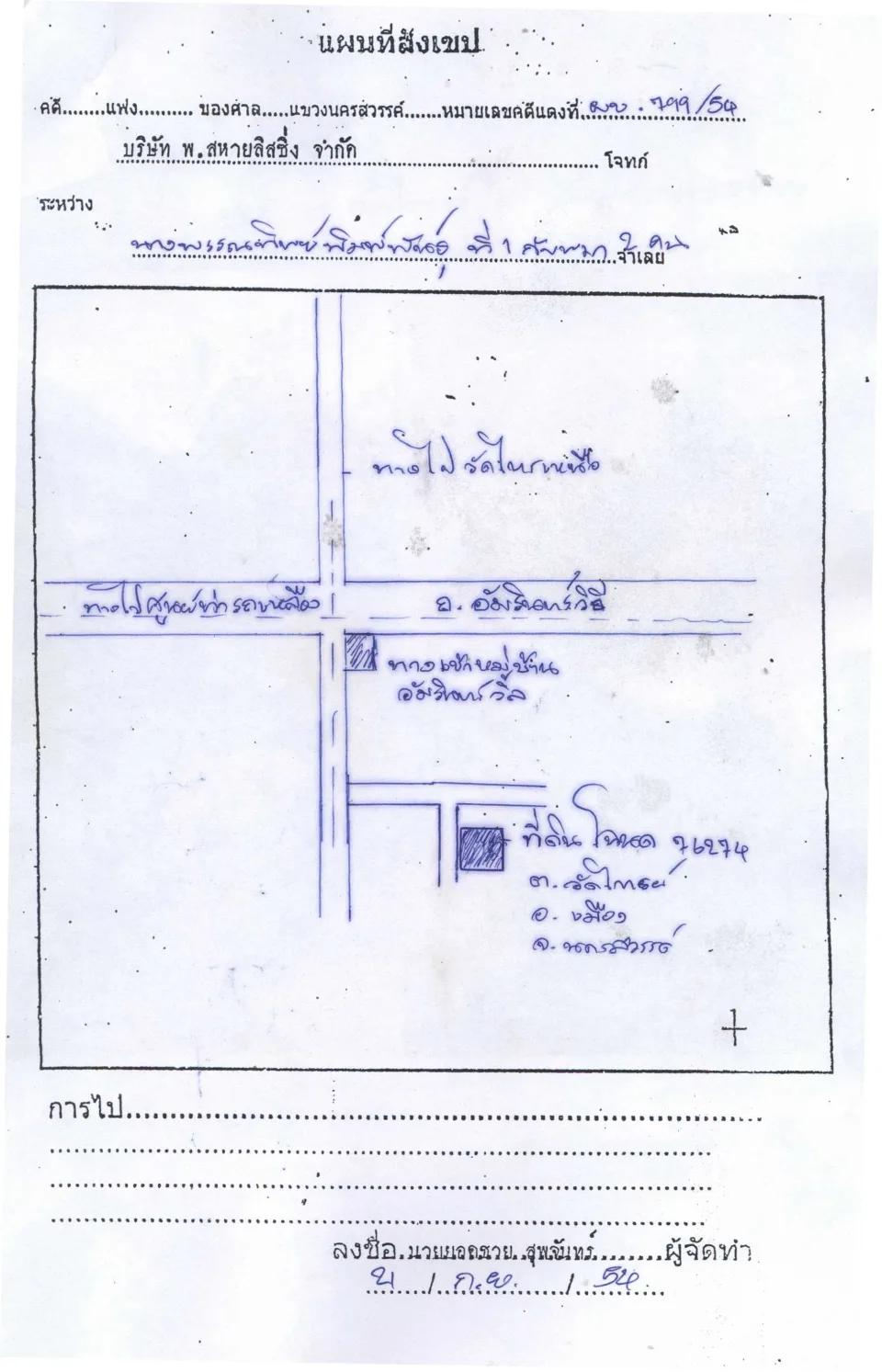 แผนที่ประกอบทรัพย์ 1
