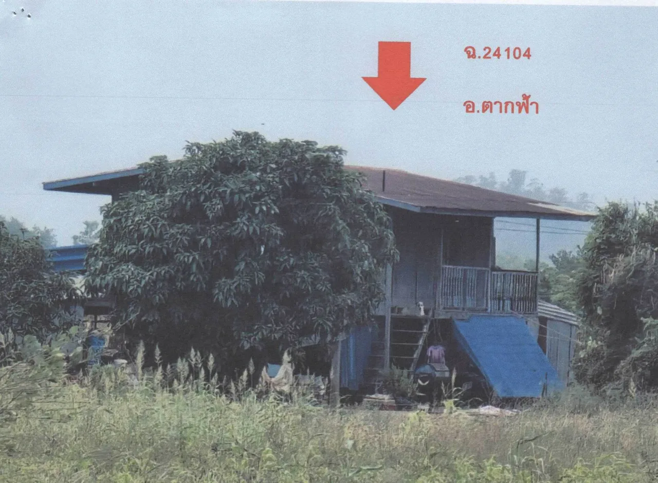 ขายทอดตลาด ที่ดินพร้อมสิ่งปลูกสร้าง ต.อุดมธัญญา อ.ตากฟ้า จ.นครสวรรค์
