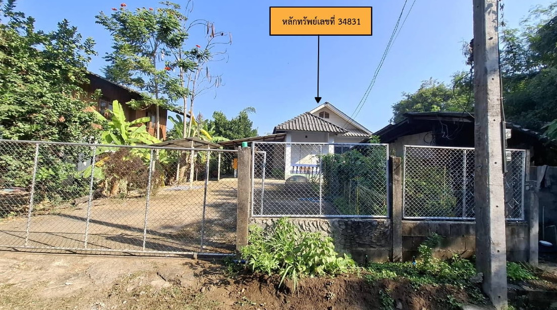 ขายทอดตลาด ที่ดินพร้อมสิ่งปลูกสร้าง ต.หารแก้ว อ.หางดง จ.เชียงใหม่