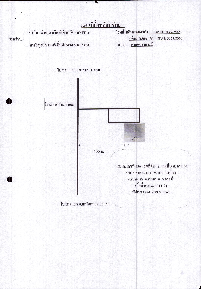 แผนที่ประกอบทรัพย์ 1