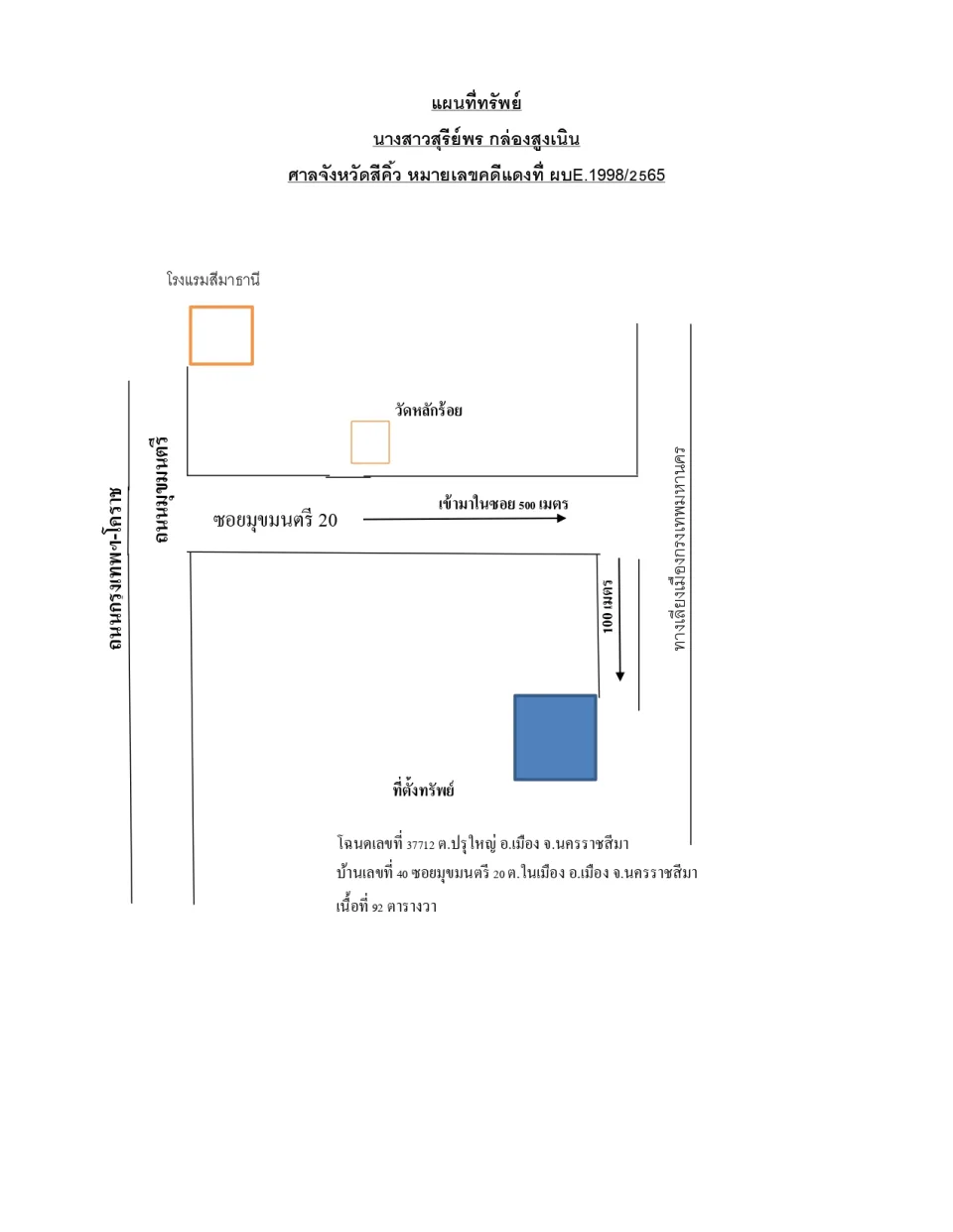 แผนที่ประกอบทรัพย์ 1