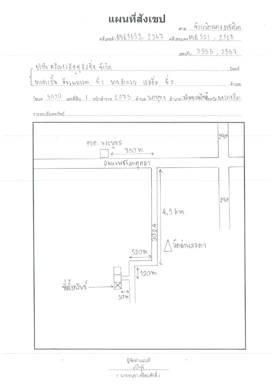 แผนที่ประกอบทรัพย์ 1