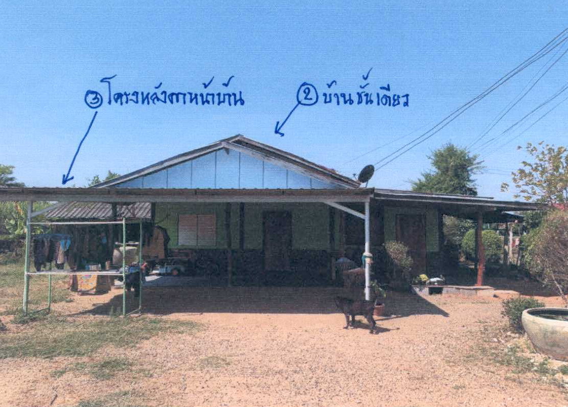 ขายทอดตลาด ที่ดินพร้อมสิ่งปลูกสร้าง ต.หนองพลวง อ.จักราช จ.นครราชสีมา