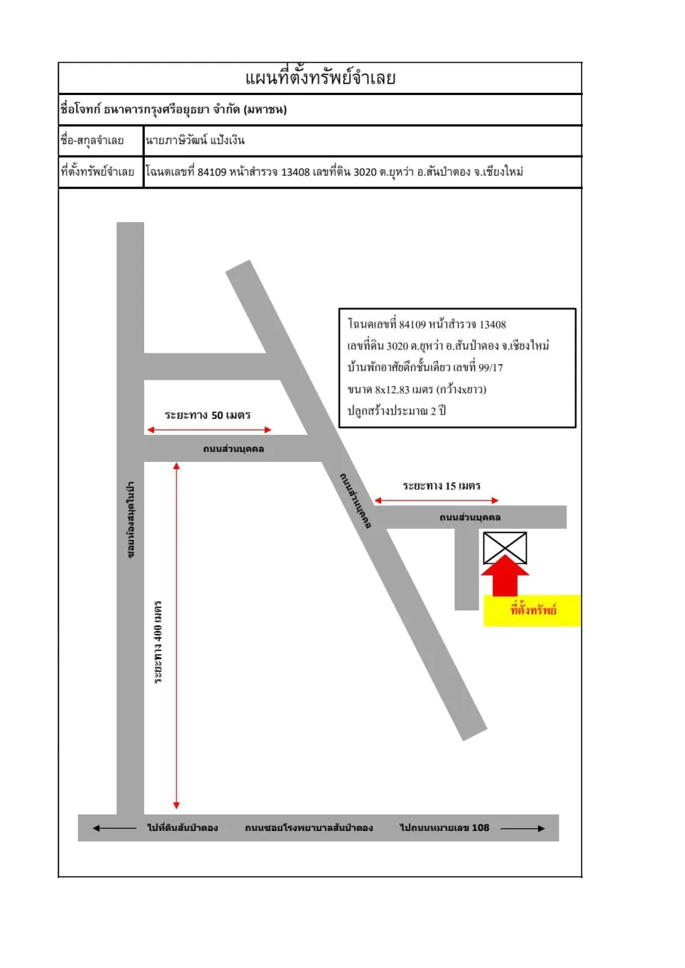 แผนที่ประกอบทรัพย์ 1