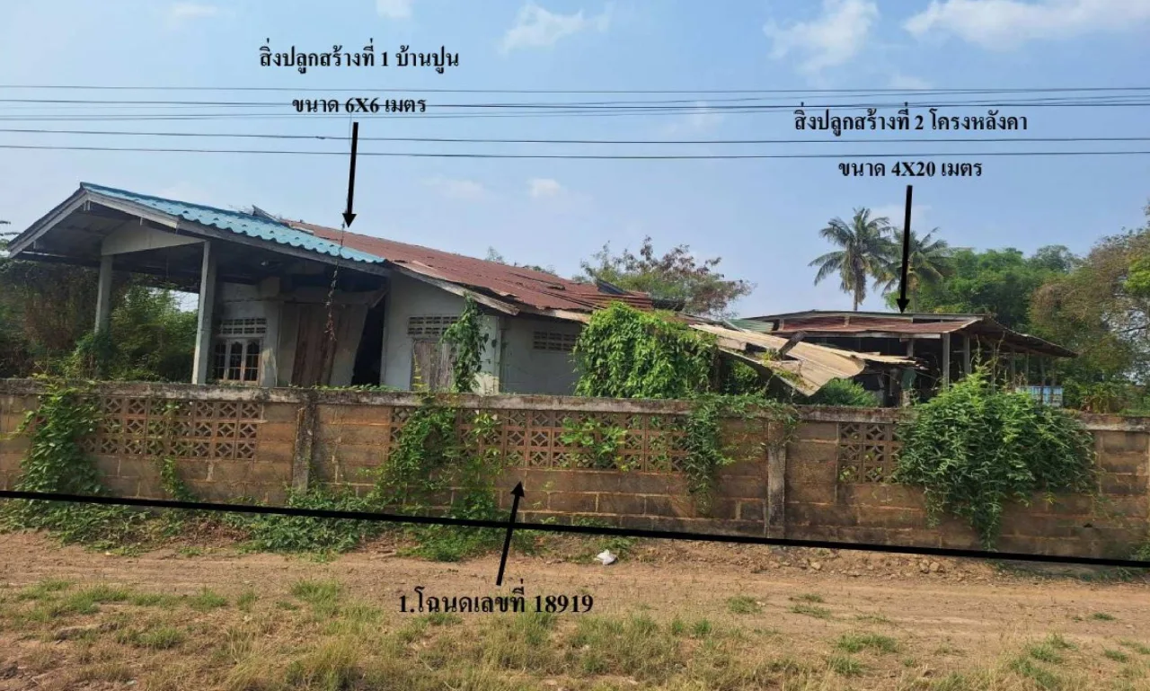 ขายทอดตลาด ที่ดินพร้อมสิ่งปลูกสร้าง ต.ด่านช้าง อ.บรรพตพิสัย จ.นครสวรรค์