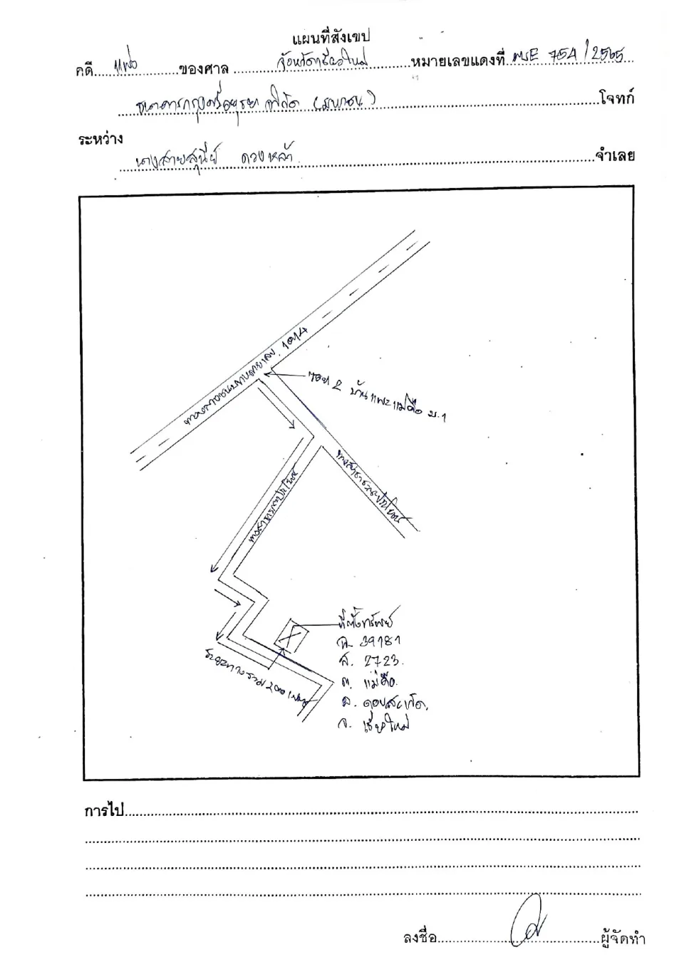 แผนที่ประกอบทรัพย์ 1