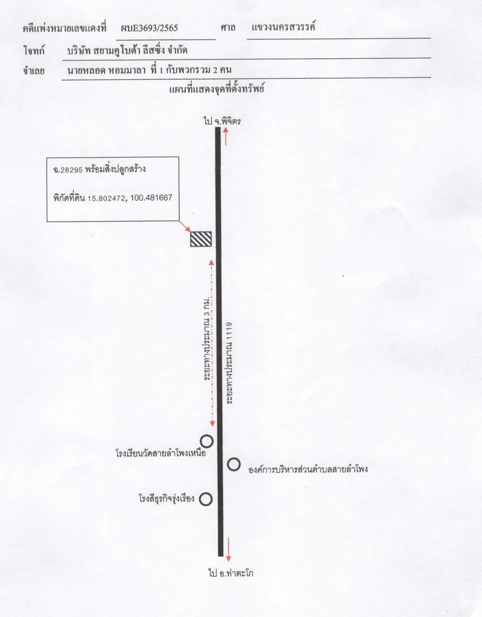 แผนที่ประกอบทรัพย์ 1