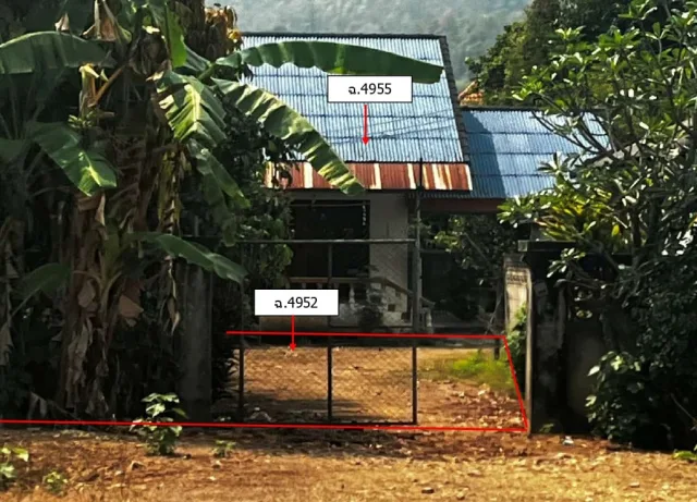 ขายทอดตลาด ที่ดินพร้อมสิ่งปลูกสร้าง ต.บ้านโป่ง อ.พร้าว จ.เชียงใหม่