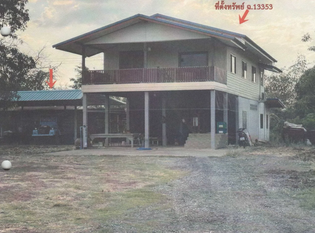 ขายทอดตลาด ที่ดินพร้อมสิ่งปลูกสร้าง ต.ห้วยถั่วเหนือ อ.หนองบัว จ.นครสวรรค์