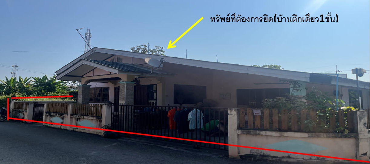 ขายทอดตลาด ที่ดินพร้อมสิ่งปลูกสร้าง ต.ริมใต้ อ.แม่ริม จ.เชียงใหม่