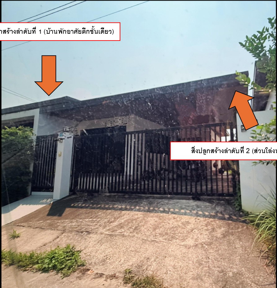 ขายทอดตลาด ที่ดินพร้อมสิ่งปลูกสร้าง ต.สำราญราษฎร์ อ.ดอยสะเก็ด จ.เชียงใหม่