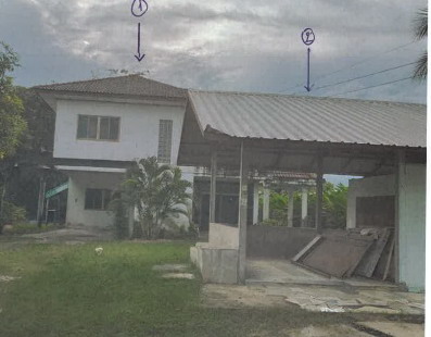 ขายทอดตลาด ที่ดินพร้อมสิ่งปลูกสร้าง ต.ยางตลาด อ.ยางตลาด จ.กาฬสินธุ์