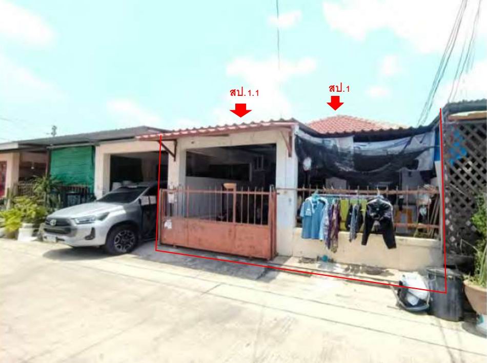 ขายทอดตลาด ที่ดินพร้อมสิ่งปลูกสร้าง ต.บางคูรัด อ.บางบัวทอง จ.นนทบุรี