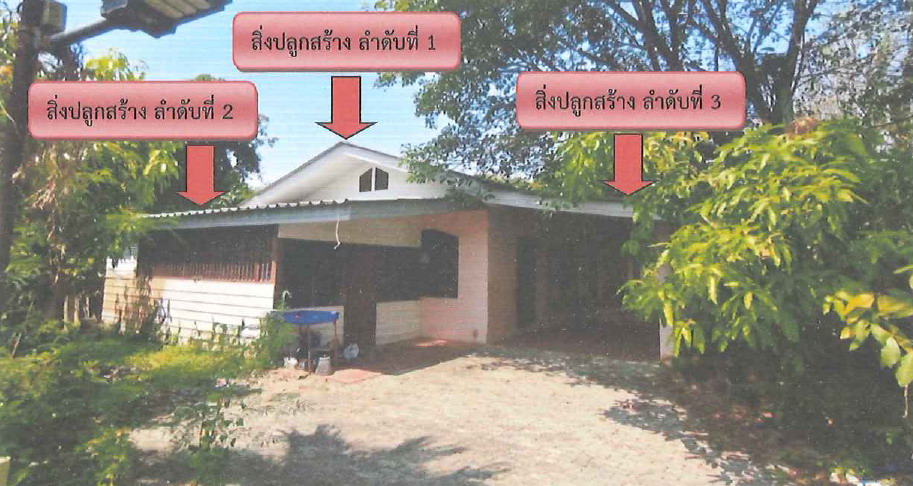 ขายทอดตลาด ที่ดินพร้อมสิ่งปลูกสร้าง ต.ยางเนิ้ง อ.สารภี จ.เชียงใหม่