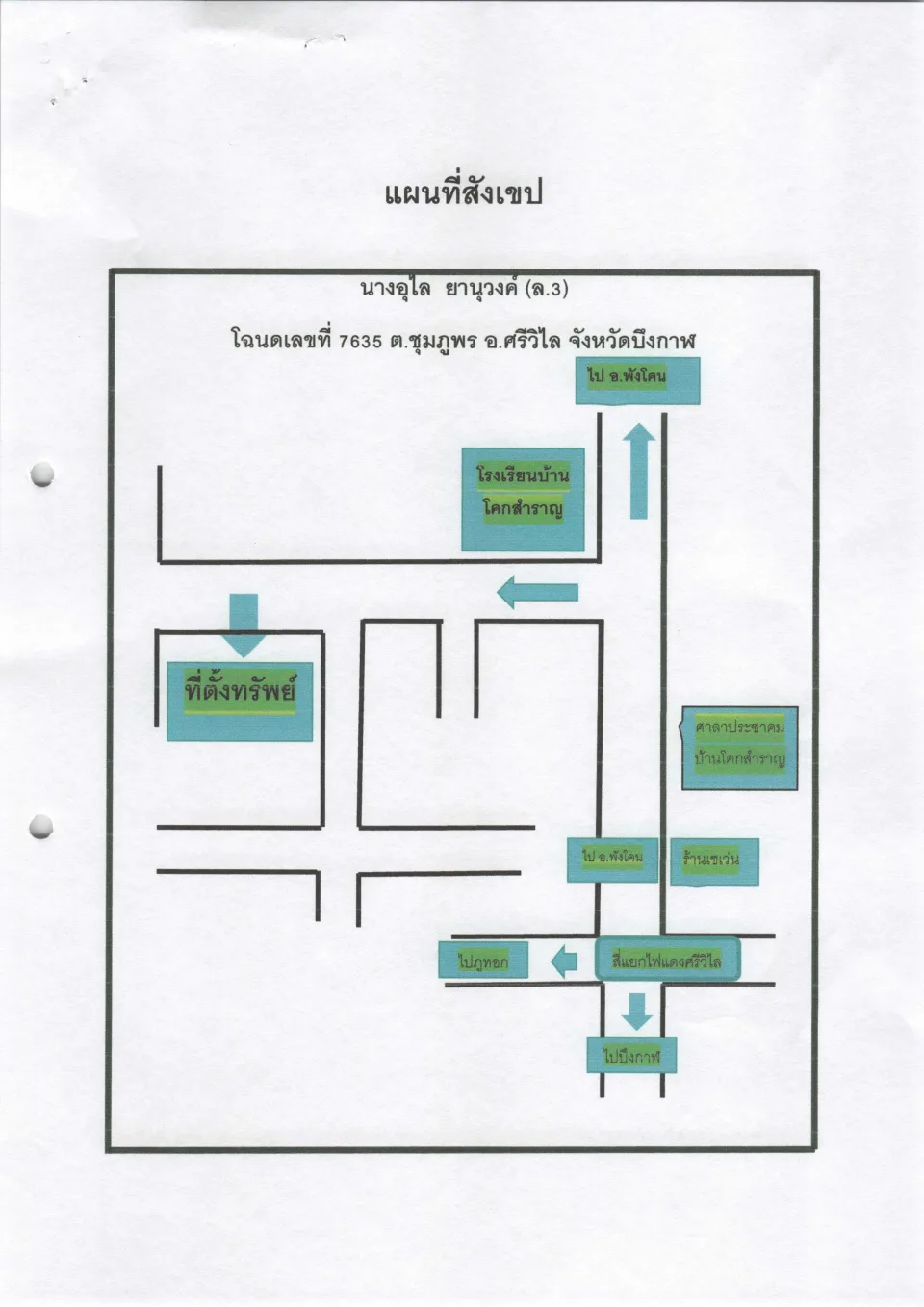 แผนที่ประกอบทรัพย์ 1
