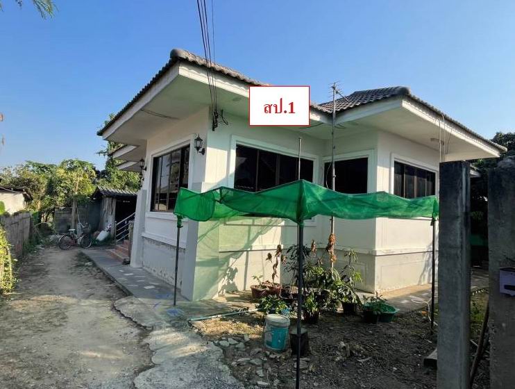 ขายทอดตลาด ที่ดินพร้อมสิ่งปลูกสร้าง ต.มะขามหลวง อ.สันป่าตอง จ.เชียงใหม่