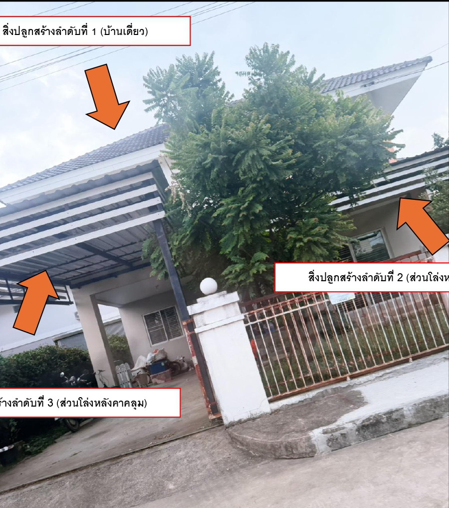ขายทอดตลาด ที่ดินพร้อมสิ่งปลูกสร้าง ต.สันกำแพง อ.สันกำแพง จ.เชียงใหม่