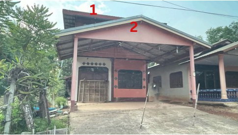 ขายทอดตลาด ที่ดินพร้อมสิ่งปลูกสร้าง ต.ท่ากกแดง อ.เซกา จ.บึงกาฬ