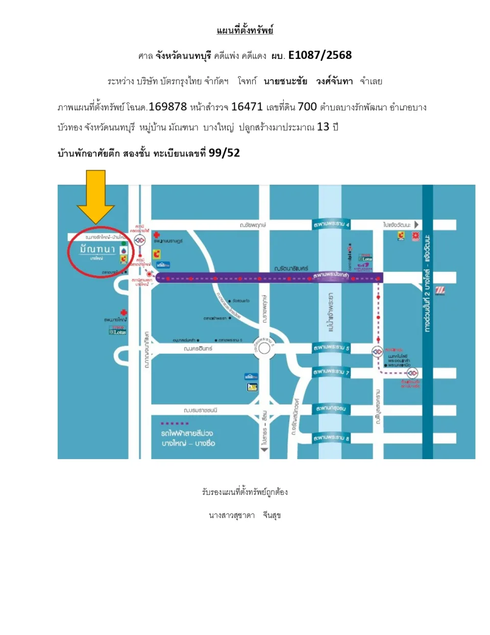 แผนที่ประกอบทรัพย์ 1