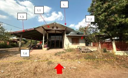 ขายทอดตลาด ที่ดินพร้อมสิ่งปลูกสร้าง ต.หลักเหลี่ยม อ.นามน จ.กาฬสินธุ์