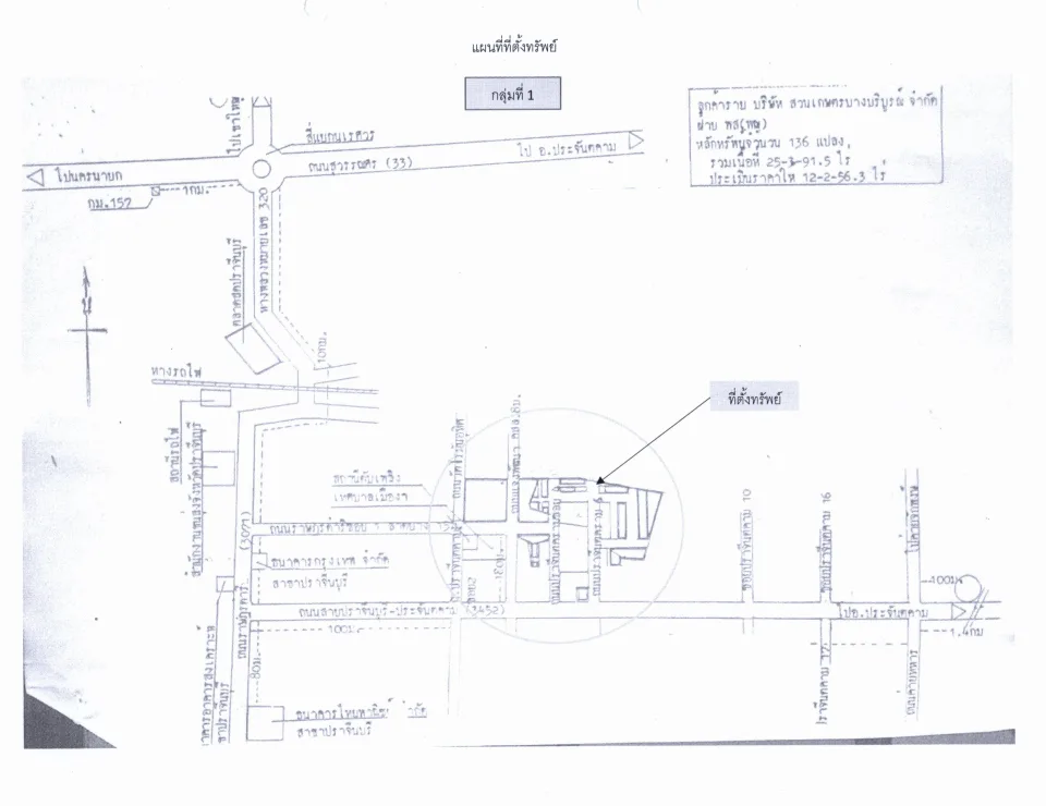 แผนที่ประกอบทรัพย์ 1