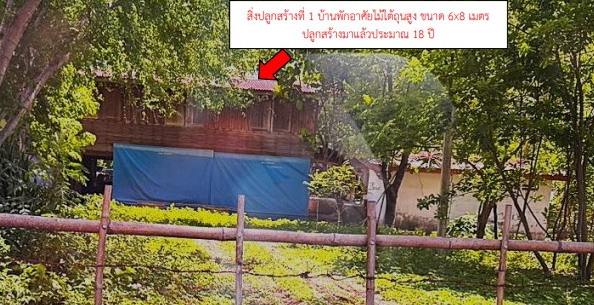 ขายทอดตลาด ที่ดินพร้อมสิ่งปลูกสร้าง ต.หนองหอย อ.พระทองคำ จ.นครราชสีมา
