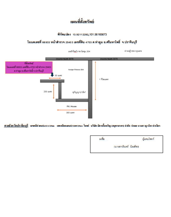 แผนที่ประกอบทรัพย์ 1