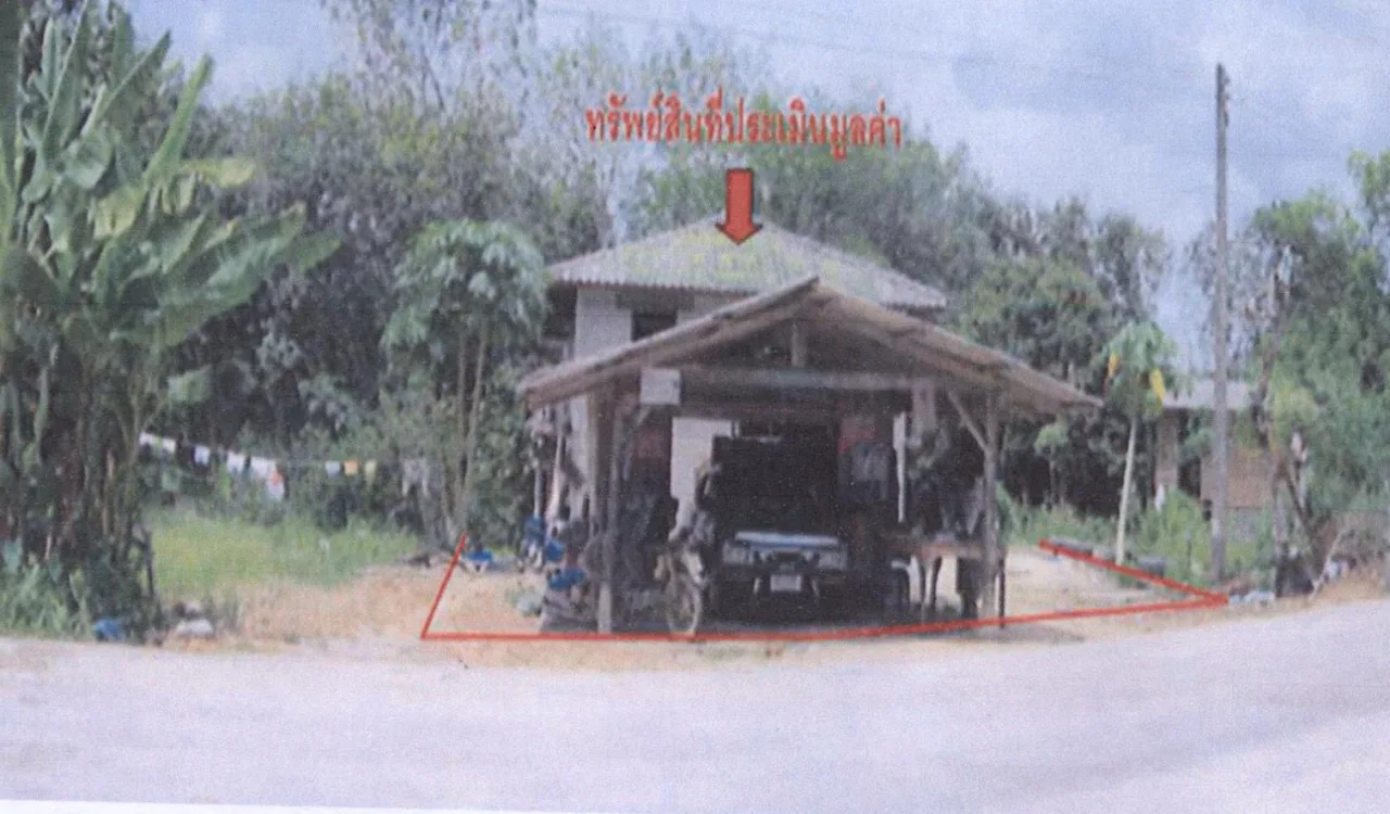 ขายทอดตลาด ที่ดินพร้อมสิ่งปลูกสร้าง ต.ศรีสาคร อ.ศรีสาคร จ.นราธิวาส