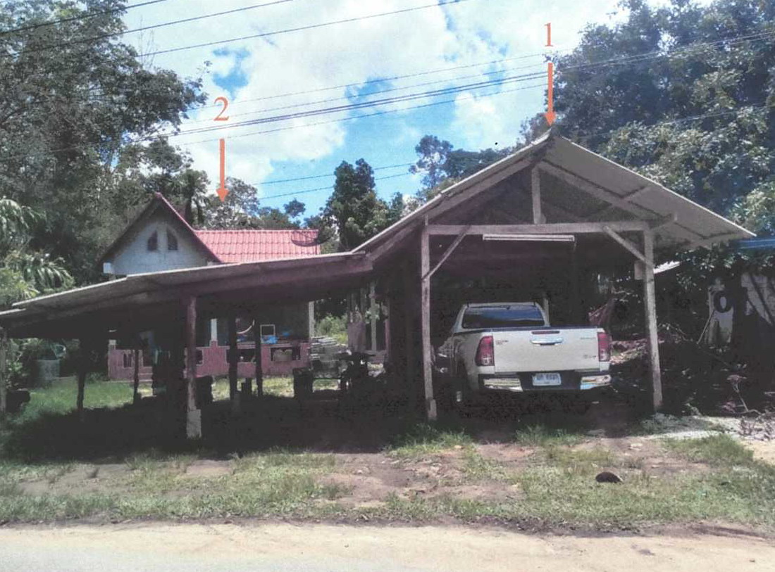ขายทอดตลาด ที่ดินพร้อมสิ่งปลูกสร้าง ต.กาลิซา อ.ระแงะ จ.นราธิวาส