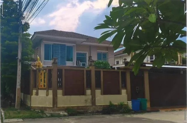 ขายทอดตลาด ที่ดินพร้อมสิ่งปลูกสร้าง ต.เสาธงหิน อ.บางใหญ่ จ.นนทบุรี