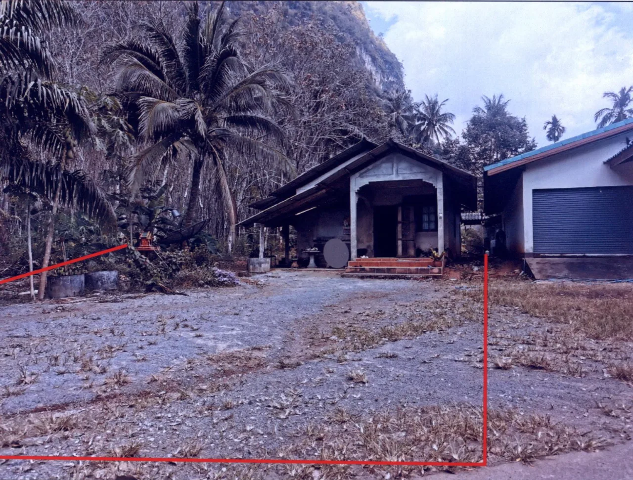 ขายทอดตลาด ที่ดินพร้อมสิ่งปลูกสร้าง ต.ถ้ำทองหลาง อ.ทับปุด จ.พังงา