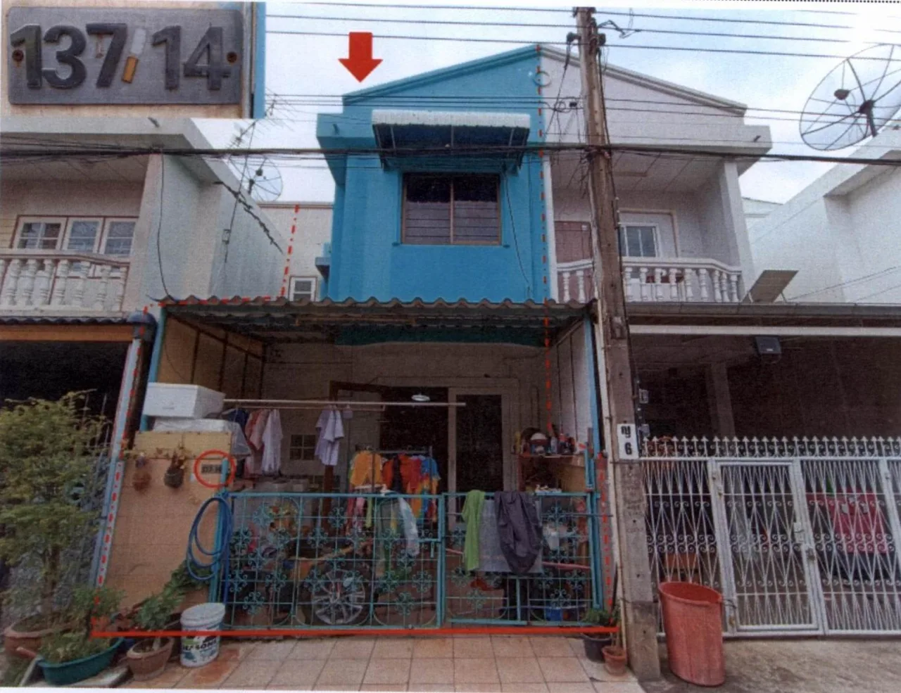 ขายทอดตลาด ที่ดินพร้อมสิ่งปลูกสร้าง ต.บางสีเมือง อ.เมืองนนทบุรี (ตลาดขวัญ) จ.นนทบุรี
