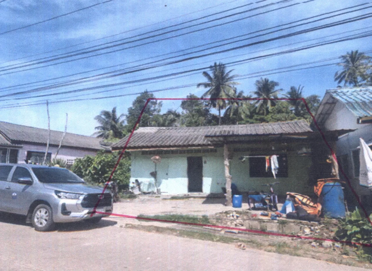 ขายทอดตลาด ที่ดินพร้อมสิ่งปลูกสร้าง ต.พรุใน อ.เกาะยาว จ.พังงา